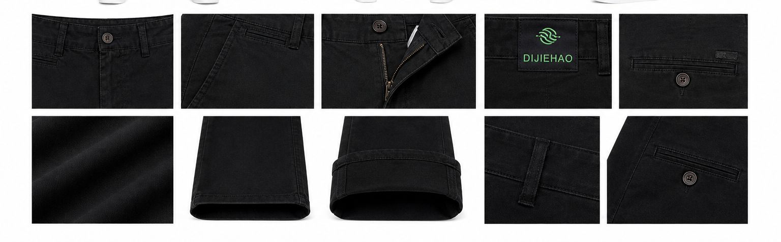 Gabardine pants