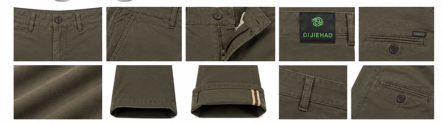 Gabardine pants