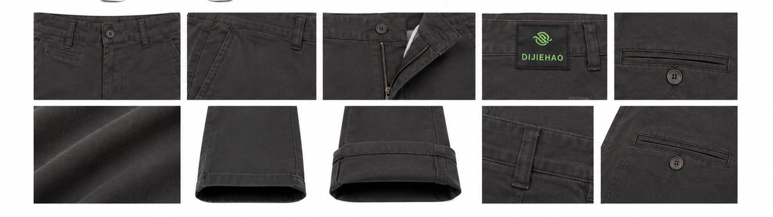 Gabardine pants